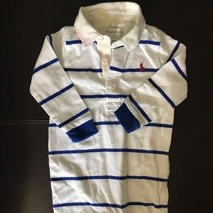 Baby Boy Ralph Lauren 9 month Onesie Like New